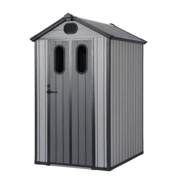 Aoodor-4-x-5-FT-Outdoor-Resin-Storage-Shed (1) Aoodor 4 x 5 FT Outdoor Resin Storage Shed - 4 x 5 FT