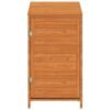 vidaXL Garden Shed Brown 21.7"x20.5"x44.1" Solid Wood Fir - 21.7" x 20.5" x 44.1"