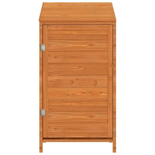 vidaXL Garden Shed Brown 21.7"x20.5"x44.1" Solid Wood Fir - 21.7" x 20.5" x 44.1"