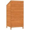 vidaXL Garden Shed Brown 21.7"x20.5"x44.1" Solid Wood Fir - 21.7" x 20.5" x 44.1"